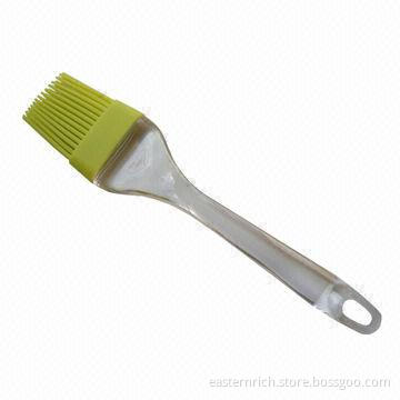 Silicone brush with PS handle